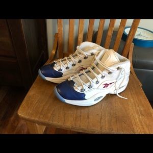 Size 11.5 Allen iverson questions